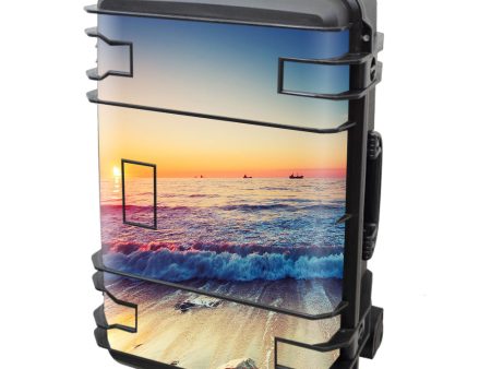 Beach Tide Water Rocks Sunset Seahorse Case Se-920 Skin For Cheap