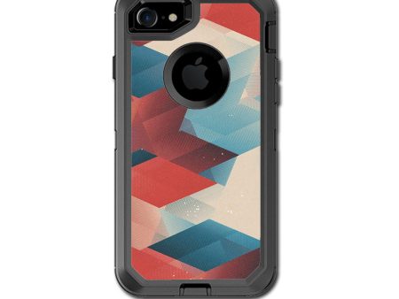 Abstract Pattern Otterbox Defender iPhone 7 or iPhone 8 Skin Fashion