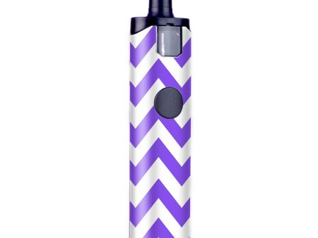 Purple Chevron Wismec Motiv Pod Skin Fashion