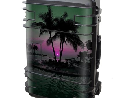 Sunset Tropical Paradise Poolside Seahorse Case Se-920 Skin on Sale