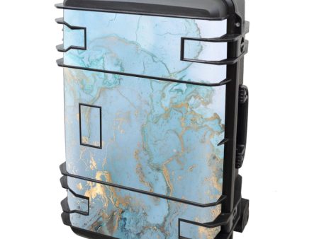 Teal Blue Gold White Marble Granite Seahorse Case Se-920 Skin Online Hot Sale