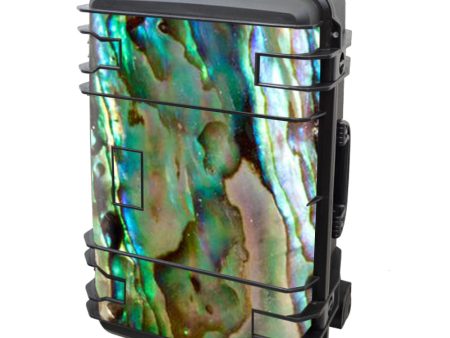 Abalone Sea Shell Gold Blues Beautiful Seahorse Case Se-920 Skin Hot on Sale