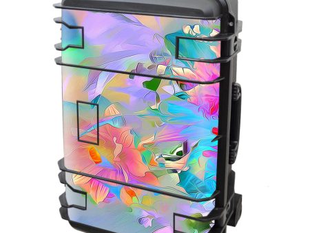 Watercolors Vibrant Floral Paint Seahorse Case Se-920 Skin Supply