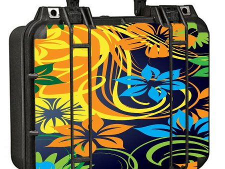 Tropical Flowers Pelican Case 1400 Skin Hot on Sale