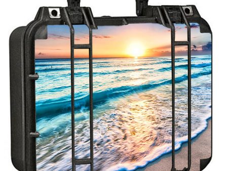 Sunset On Beach Pelican Case 1400 Skin For Cheap