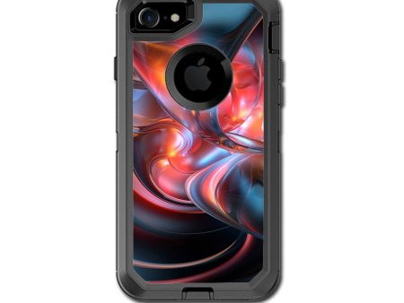 Abstract Blown Glass Otterbox Defender iPhone 7 or iPhone 8 Skin For Sale