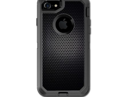 Black Metal Pattern Otterbox Defender iPhone 7 or iPhone 8 Skin Online