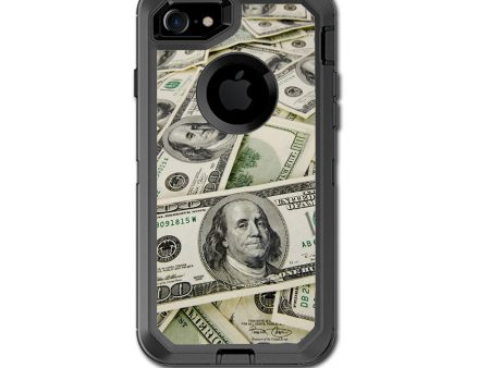 Cash Money, Benjamins Otterbox Defender iPhone 7 or iPhone 8 Skin on Sale