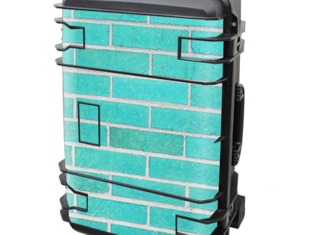 Teal Baby Blue Brick Wall Seahorse Case Se-920 Skin Cheap