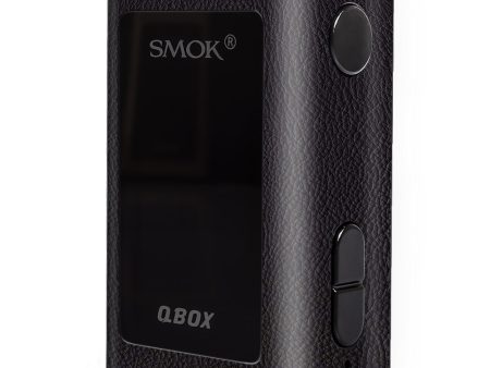 Black Leather Pattern Look Smok Q-Box Skin Online