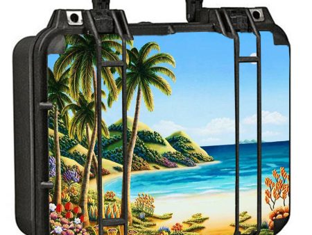 Beach Water Palm Trees Pelican Case 1400 Skin Sale