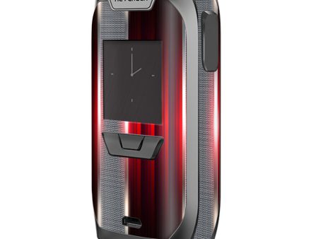 Red Metal Pattern Screen Vaporesso Revenger Skin For Discount