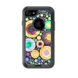 Abstract Circle Canvas Otterbox Defender iPhone 7 or iPhone 8 Skin For Sale