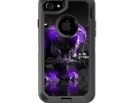 Black Panther Purple Smoke Otterbox Defender iPhone 7 or iPhone 8 Skin Online Hot Sale