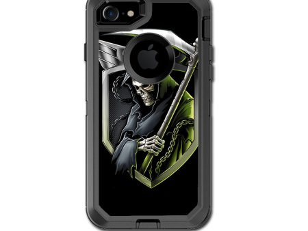 Black Ops Grim Reaper Otterbox Defender iPhone 7 or iPhone 8 Skin Hot on Sale