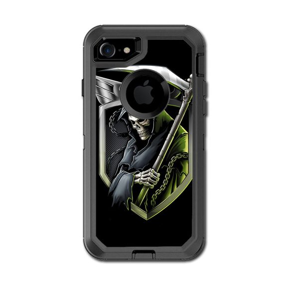 Black Ops Grim Reaper Otterbox Defender iPhone 7 or iPhone 8 Skin Hot on Sale